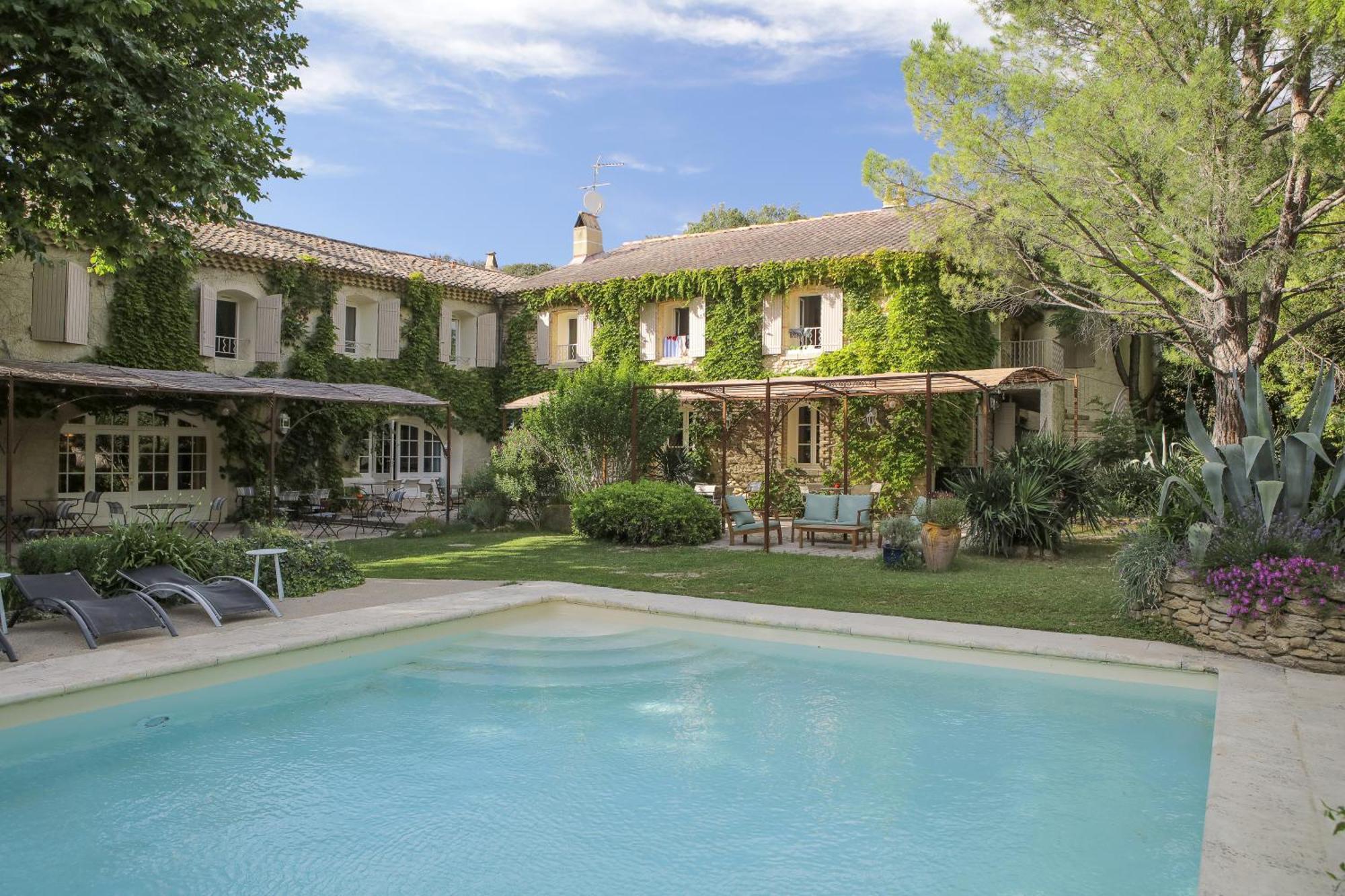 Logis Hotel La Sommellerie Châteauneuf-du-Pape Buitenkant foto